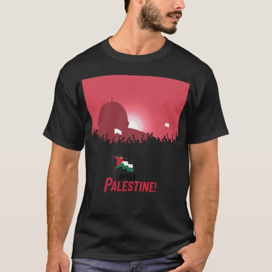 T-shirt palestine (Devant)