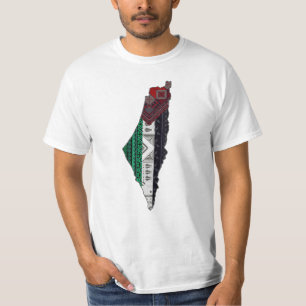 T-shirt Palestine Broderie tatreez drapeau Motif gratuit