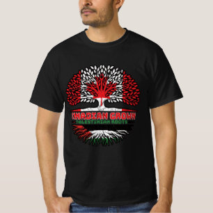 T-shirt Palestine Canadian Canada Arbre Racines