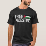 T-shirt Palestine - Drapeau libre<br><div class="desc">Palestine - Drapeau libre</div>