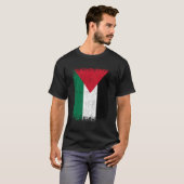T-shirt Palestine Drapeau Palestine Amour Palestine (Devant entier)