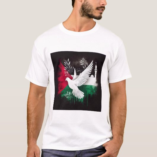 T-shirt PALESTINE GRATUIT (Devant)