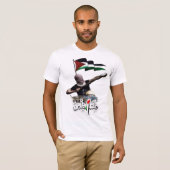 T-shirt Palestine libre (Devant entier)