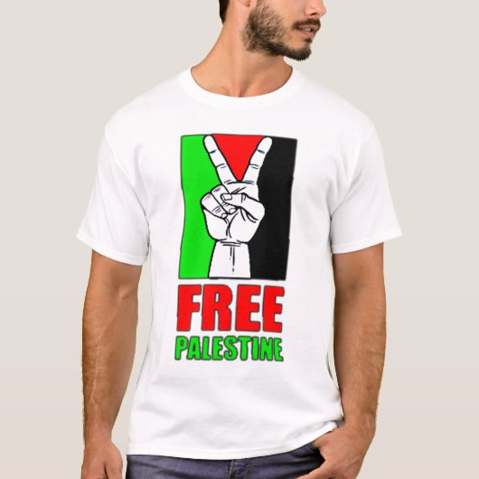 T-shirt Palestine libre (Devant)