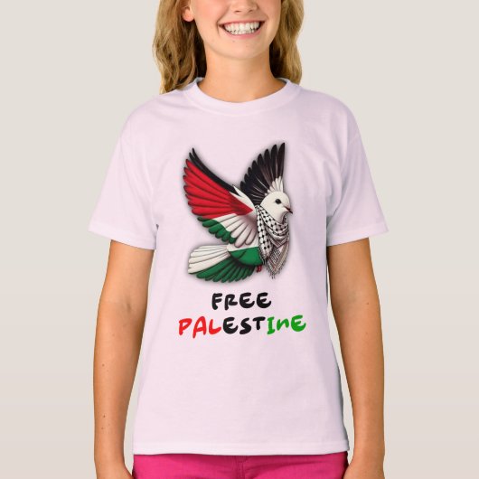 T-shirt Palestine libre (Devant)