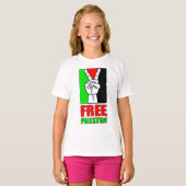 T-shirt Palestine libre (Devant entier)