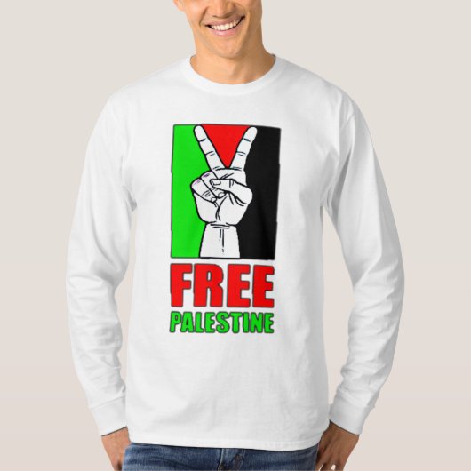 T-shirt Palestine libre (Devant)