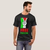 T-shirt Palestine libre (Devant entier)