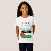 T-Shirt palestine libre (Devant entier)