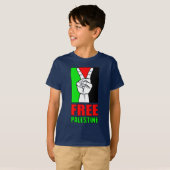 T-shirt Palestine libre (Devant entier)