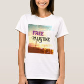 T-shirt Palestine libre (Devant)