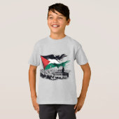 T-shirt Palestine libre de l'aqsa (Devant entier)