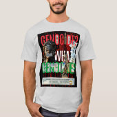T-shirt Palestine libre | Non Au Génocide À Gaza (Devant)