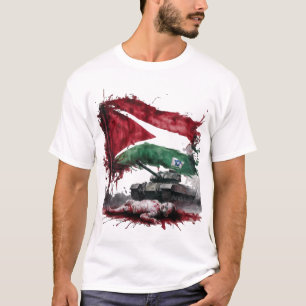 T-shirt Palestine libre : Soutien aux droits de l'homme