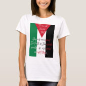 T-shirt Palestine libre - T-shirt Save Gaza (Devant)