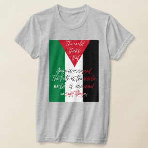 T-shirt Palestine libre - T-shirt Save Gaza