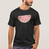 T-shirt Palestine libre Watermelon (Devant)