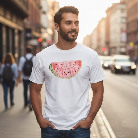 T-shirt Palestine libre Watermelon