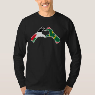 T-shirt Palestine Mauritanie Drapeau   Palestinien Maurita