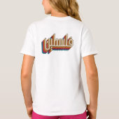 T-shirt PALESTINE Nom arabe Coloré (Dos)