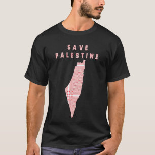 T-shirt Palestine - T-shirt Paillettes palestinien
