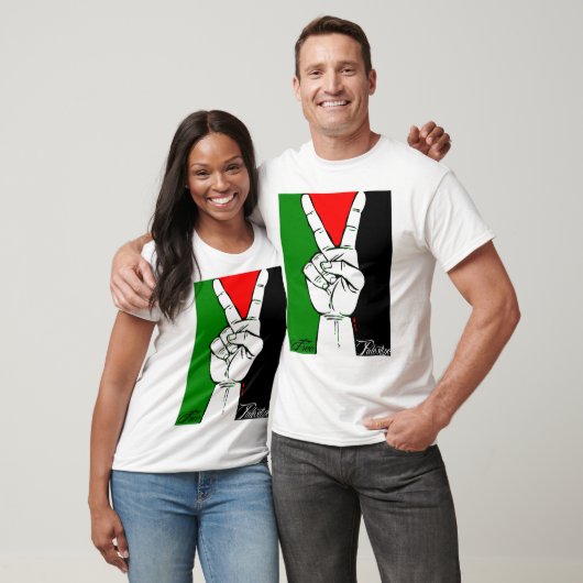 T-SHIRT PALESTINE VICTORIA (Unisexe)