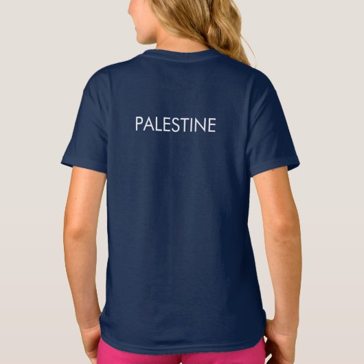 T-shirt Palestine: We are Human, We are Equal (Dos)