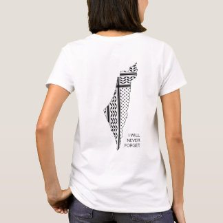 T-shirt Palestine: We are Human, We are Equal