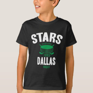T-shirt Palet de hockey des Stars de Dallas Noir Officiell