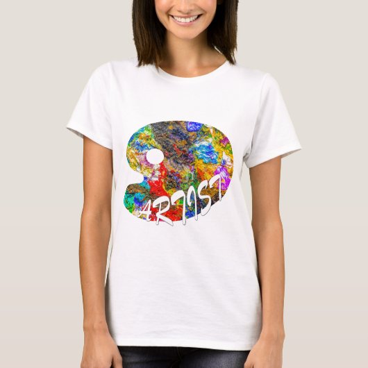 T-shirt Palette de couleurs (Devant)