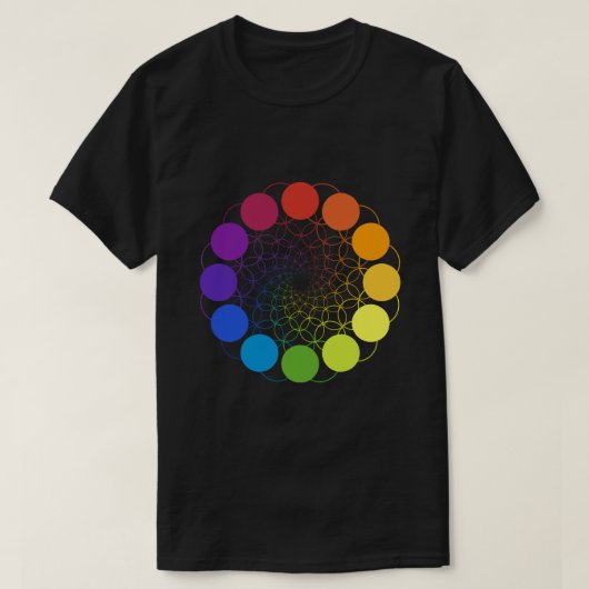 T-shirt Palette de couleurs Peinture d'art pour peintre Ar (Design devant)