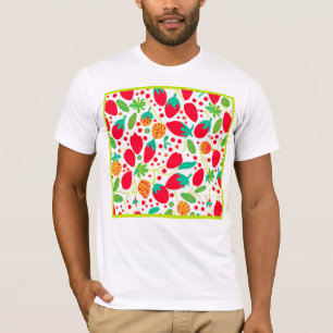 T-shirt Palette de fruits Vivid Motif