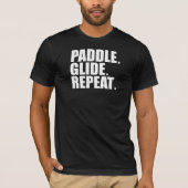 T-shirt Palette. Glide. Recommencer. Canoë (Devant)