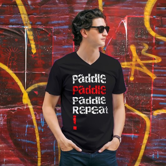 T-shirt Palette... Répéter - Stand up paddboard design