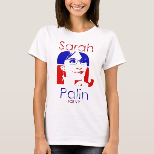 T-shirt palin de Sarah (Devant)