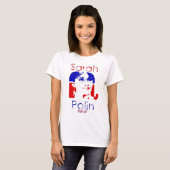 T-shirt palin de Sarah (Devant entier)
