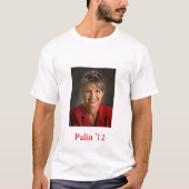 T-shirt Palin, Palin '12 (Devant)