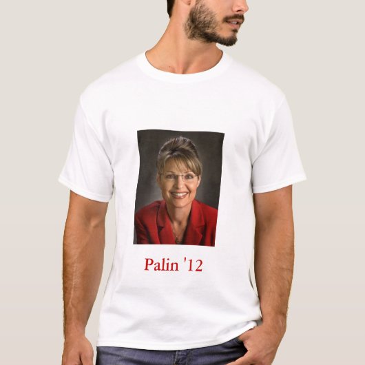 T-shirt Palin, Palin '12 (Devant)