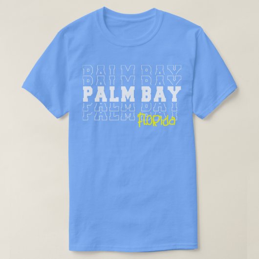 T-shirt Palm Bay en Floride Palm Bay FL (Design devant)