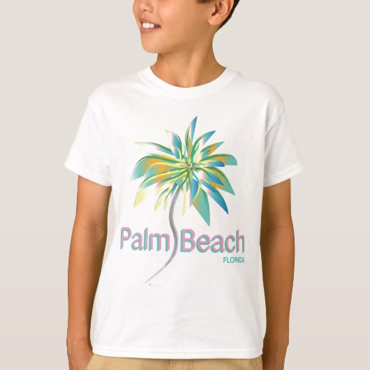 T-shirt Palm Beach, Floride (Devant)
