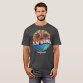 T-shirt Palm Springs    CaliforniaRetro Palm Tree (Devant entier)