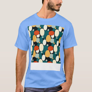 T-shirt Palm Stones Motif Beach Grès de galets