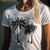 T-shirt Palm Tree Beach Lover Tropical