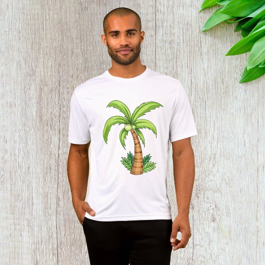 T-shirt Palm Tree Beach Tropical et Ile Vibes