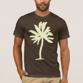 T-shirt Palm Tree - Crème (Devant)