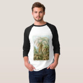 T-shirt Palm Tree Ernst Haeckel (Devant entier)