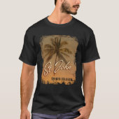 T-shirt PALM TREE Iles Vierges Saint-Jean (Devant)