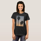 T-shirt Palm Trees At Sunset (Devant entier)