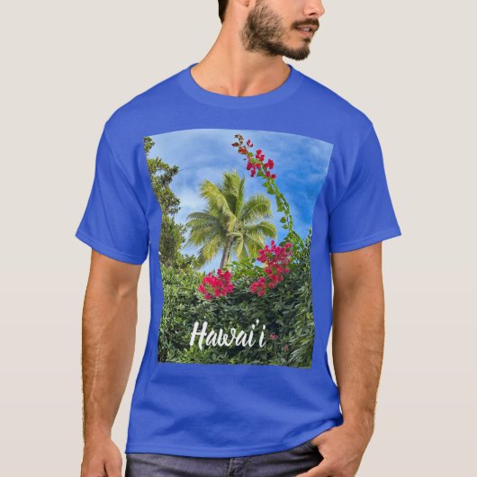 T-shirt Palme de noix de coco hawaïenne (Devant)