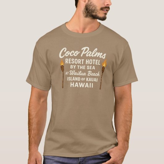 T-shirt Palmes de Coco (Devant)